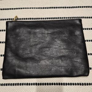 Vegan Leather Clutch Bag